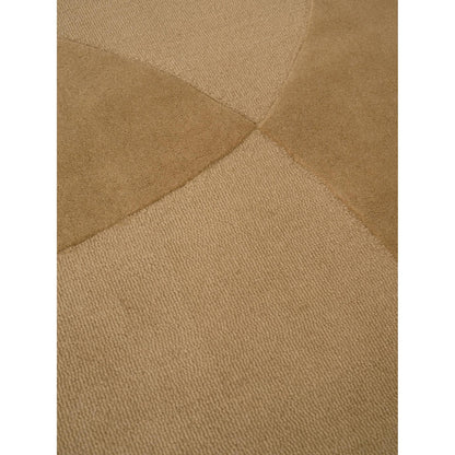 Split Plains Rug - Mustard