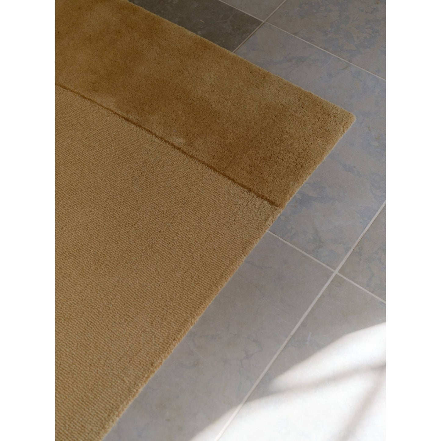 Split Plains Rug - Mustard