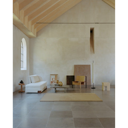 Split Plains Rug - Mustard