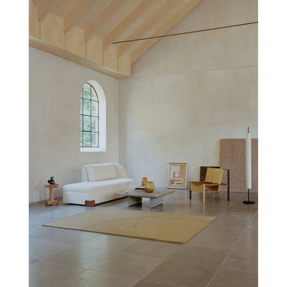 Split Plains Rug - Mustard