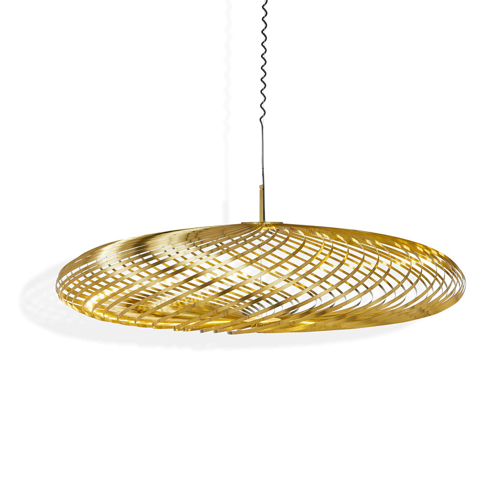 Spring Brass Pendant - Large