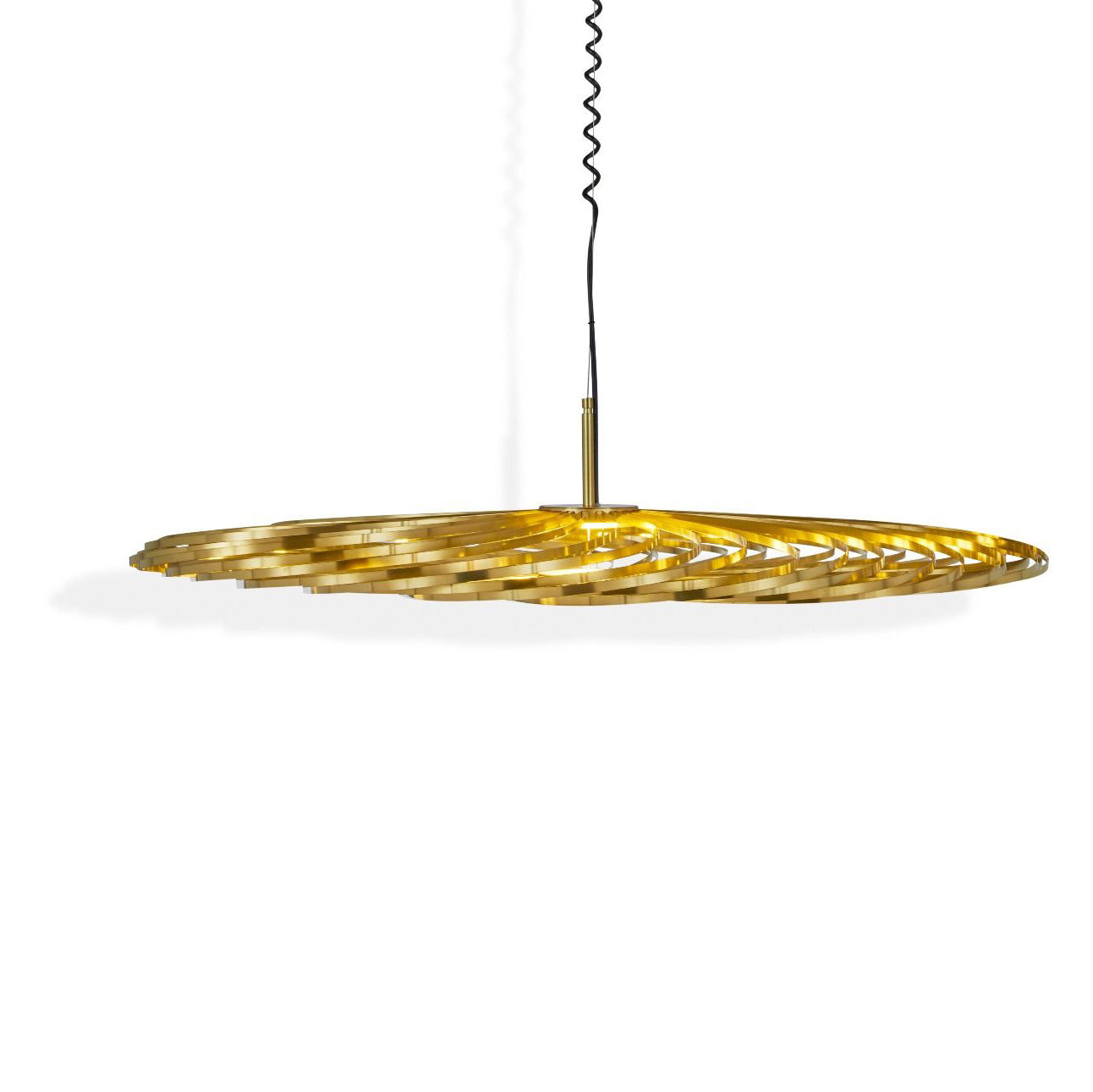 Spring Brass Pendant - Medium – Rouse Home