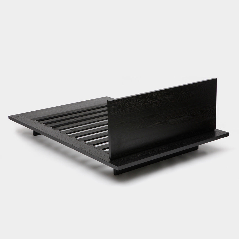 SQB Bed - Black Oak