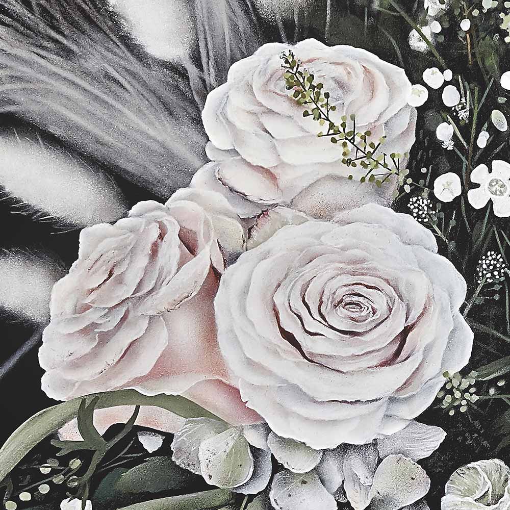 St Margaret’s Rose Wall Mural