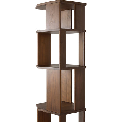 Stairs Column - Brown Teak