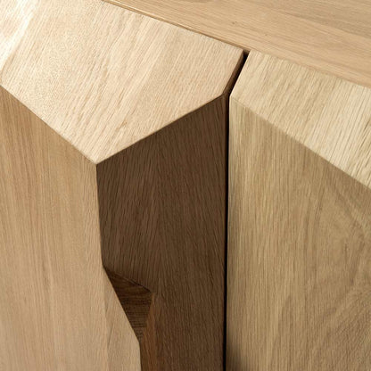 Stairs Sideboard - 3 Doors, Oak