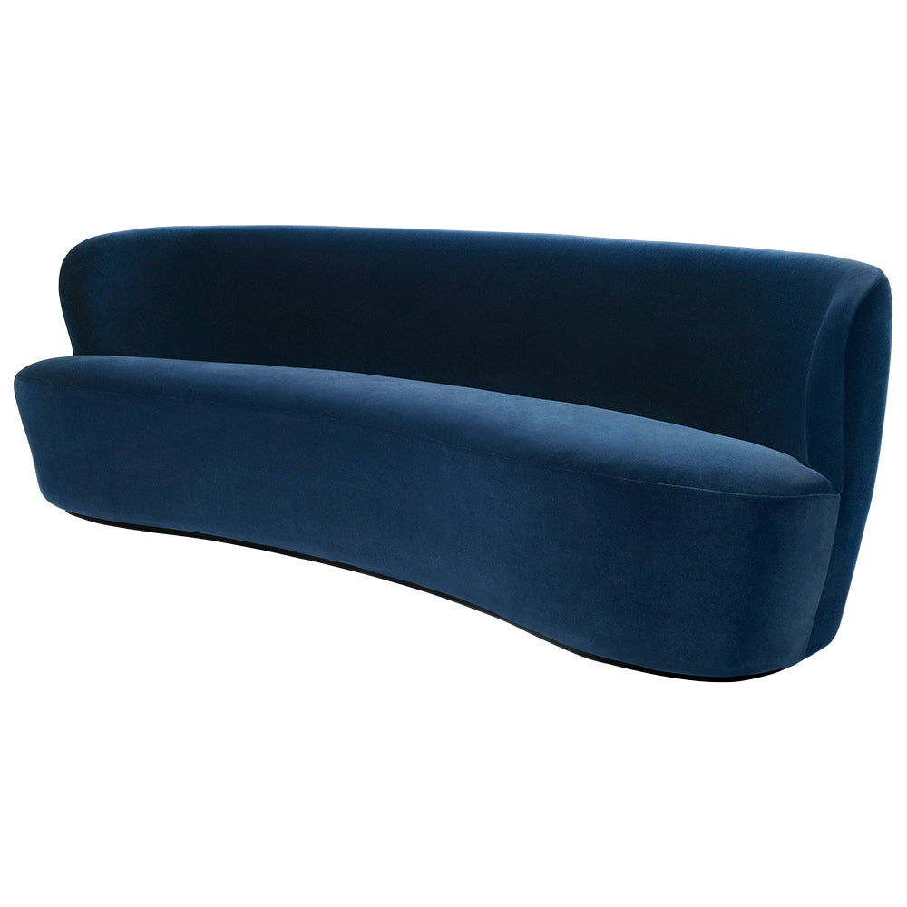 Stay Oval Sofa - Blue