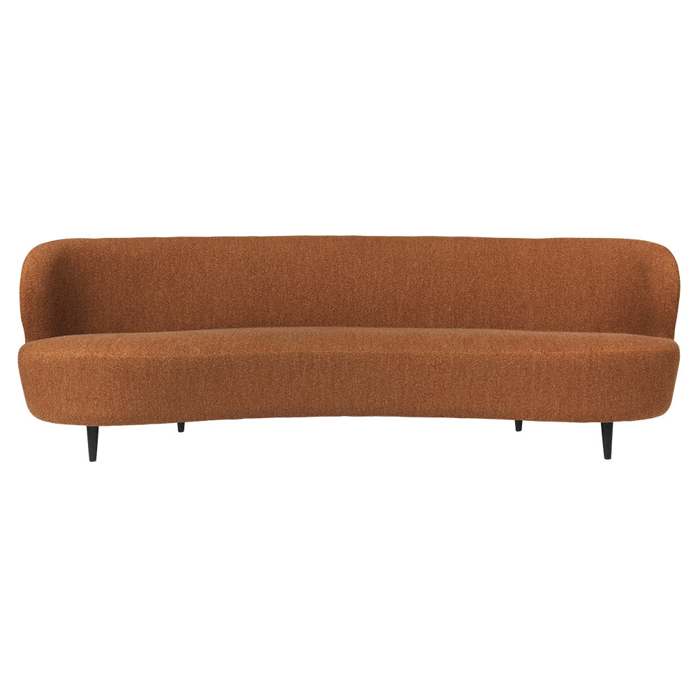 Stay Oval Sofa - Wooden Legs