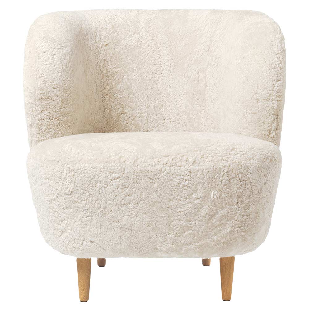 Stay Small Lounge Chair - Wooden Legs