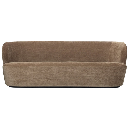 Stay Sofa - 86.61"W x 37.4"D, Black Base