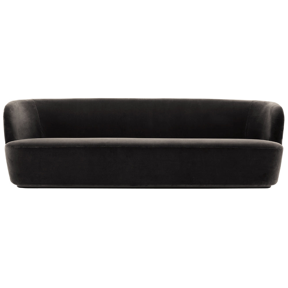 Stay Sofa - 102.36"W x 43.3"D, Black Base