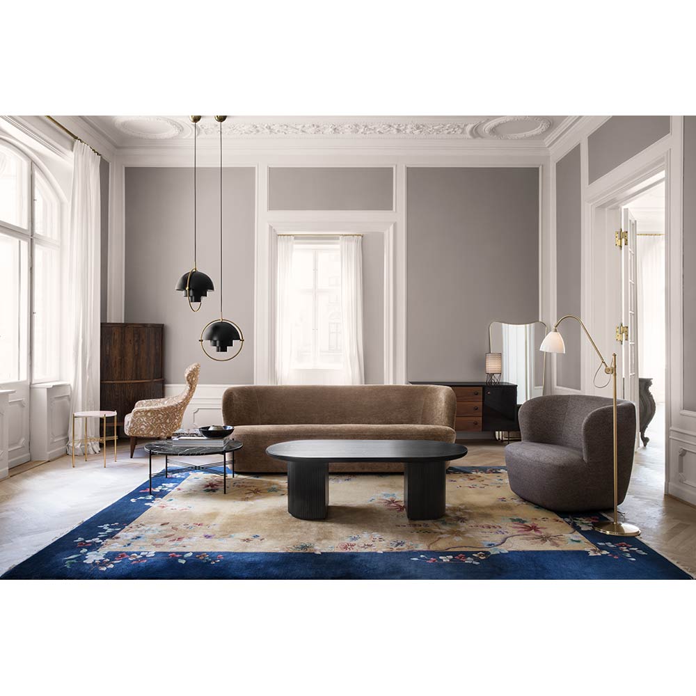 Stay Sofa - 102.36"W x 43.3"D, Black Base