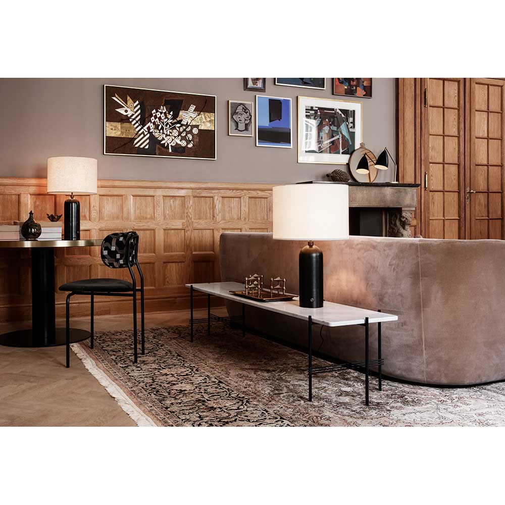 Stay Sofa - 86.61"W x 37.4"D, Black Base