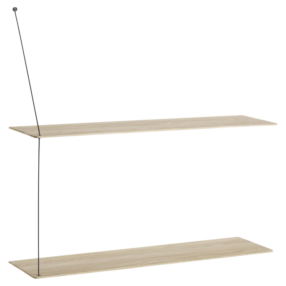 Stedge Shelf - White Pigmented Oak