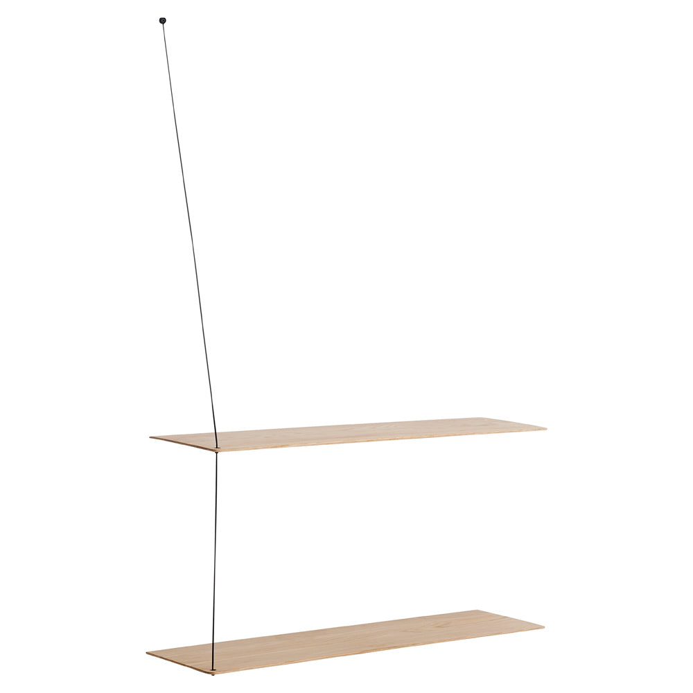 Stedge Shelf - White Pigmented Oak