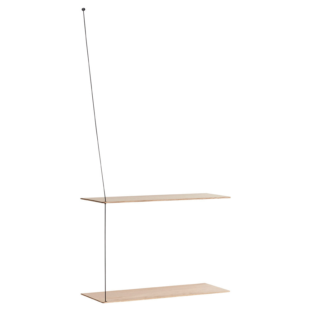 Stedge Shelf - White Pigmented Oak