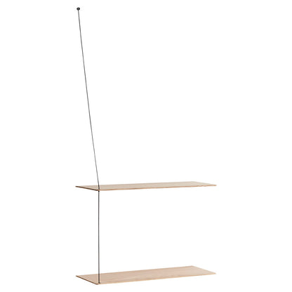 Stedge Shelf - White Pigmented Oak