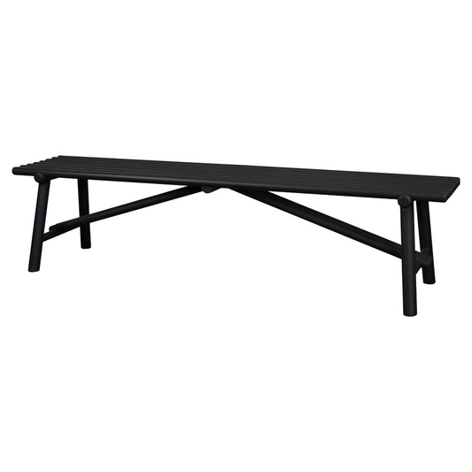 Sticks Bench - Lava Gray Aluminum