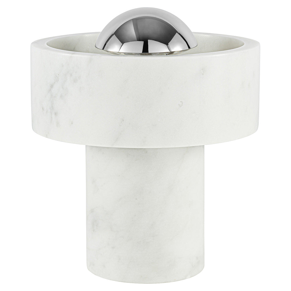 Stone Portable Lamp - Silver