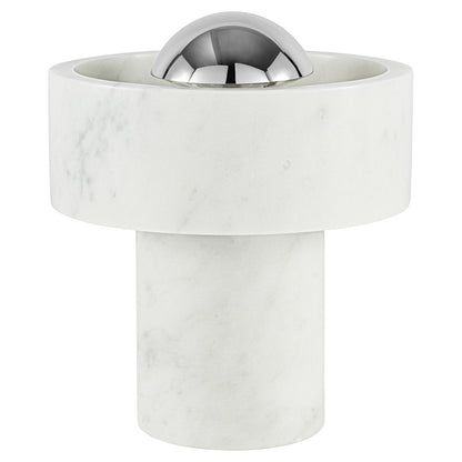 Stone Portable Lamp - Silver