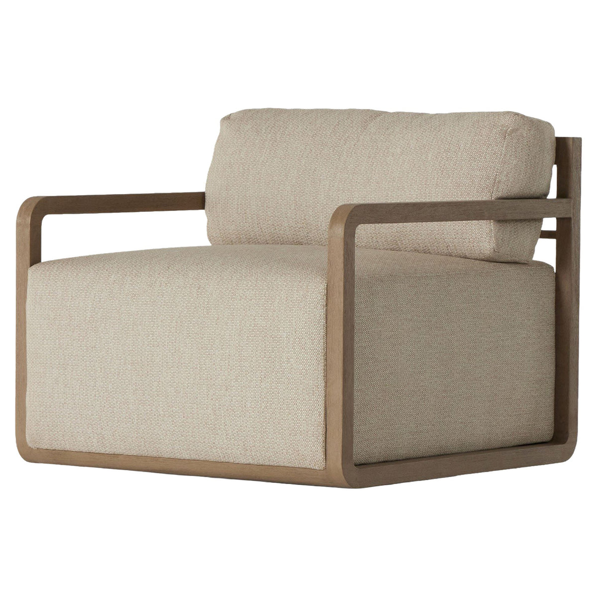 Stroud Outdoor Swivel Chair - Faye Sand