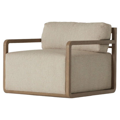 Stroud Outdoor Swivel Chair - Faye Sand