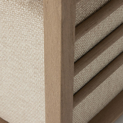 Stroud Outdoor Swivel Chair - Faye Sand