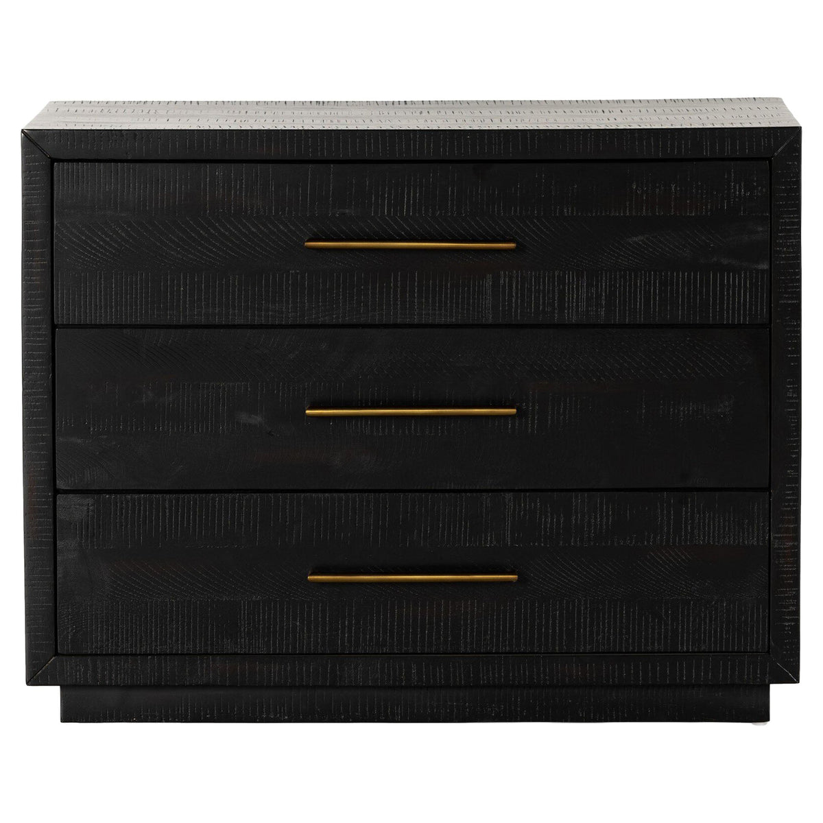 Suki Large Nightstand - Burnished Black
