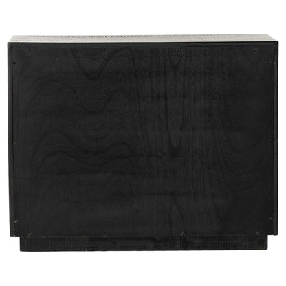 Suki Large Nightstand - Burnished Black