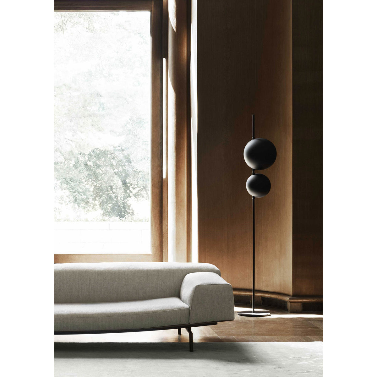 Superluna Floor Lamp - Black