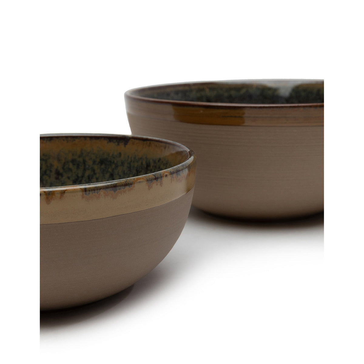 Surface Indi Gray Bowl Set of 4 - Large