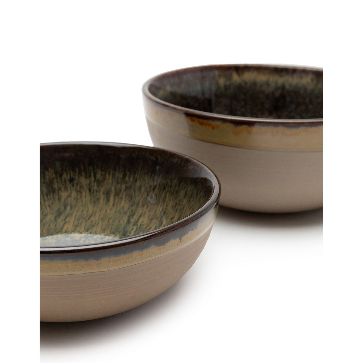 Surface Indi Gray Bowl Set of 4 - Medium