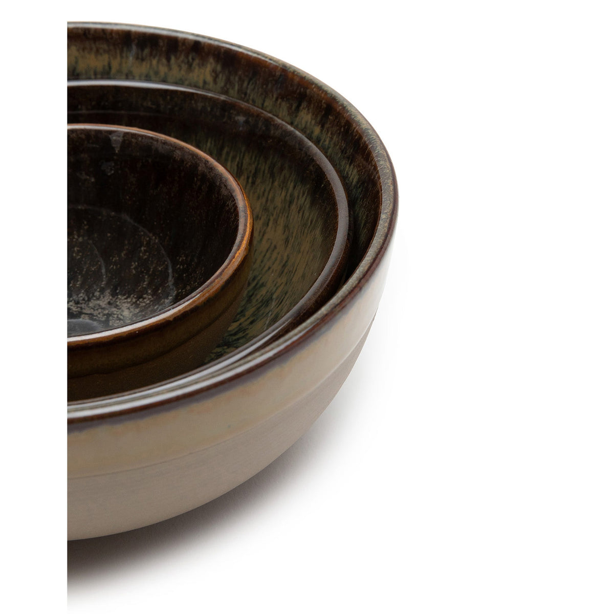 Surface Indi Gray Bowl Set of 4 - Medium