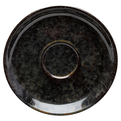Surface Indi Gray Coffee Cup and Saucer - Set of 4