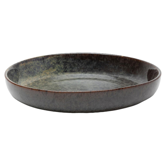 Surface Indi Gray Deep Plate Set of 4 - Large