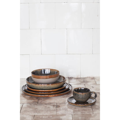 Surface Indi Gray Dessert Plate Set of 4