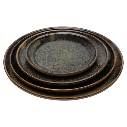 Surface Indi Gray Dessert Plate Set of 4