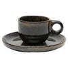 Surface Indi Gray Espresso Cup and Saucer - Set of 4