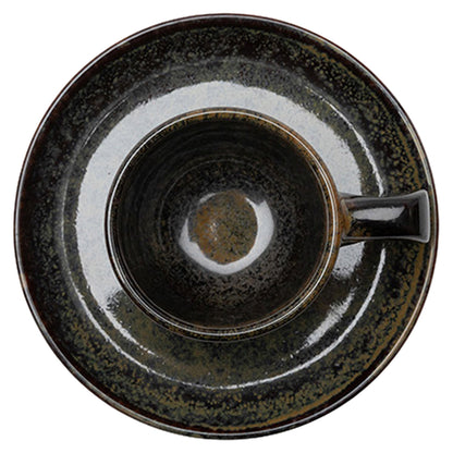 Surface Indi Gray Espresso Cup and Saucer - Set of 4