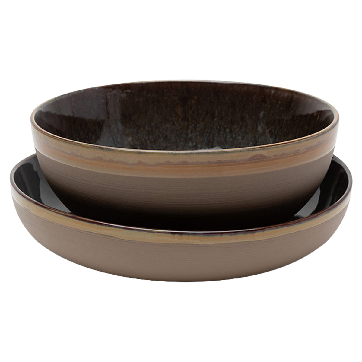 Surface Indi Gray Serving Bowl - Large