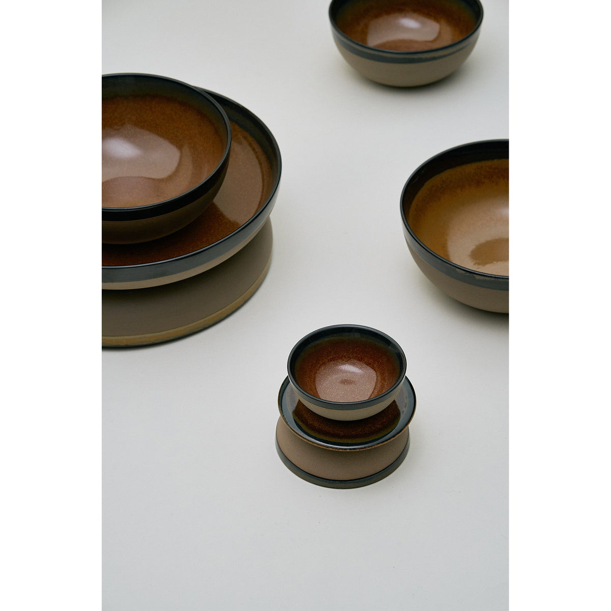 Surface Indi Gray Serving Bowl - Large