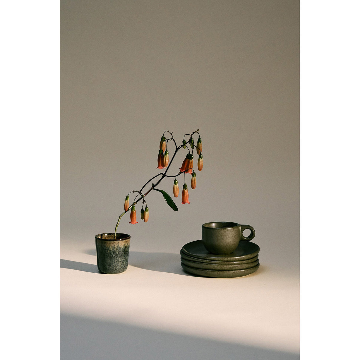 Surface Indi Gray Tapas Plate Set of 2 - Small
