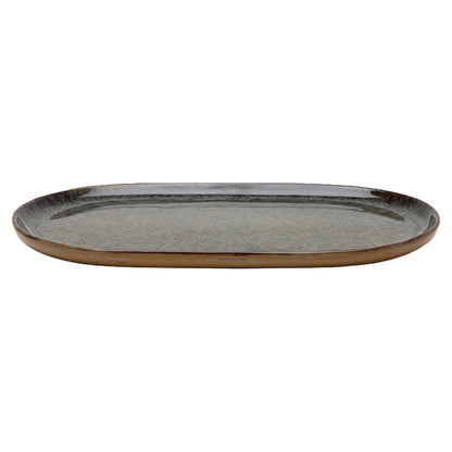 Surface Indi Gray Tapas Plate Set of 2 - Small
