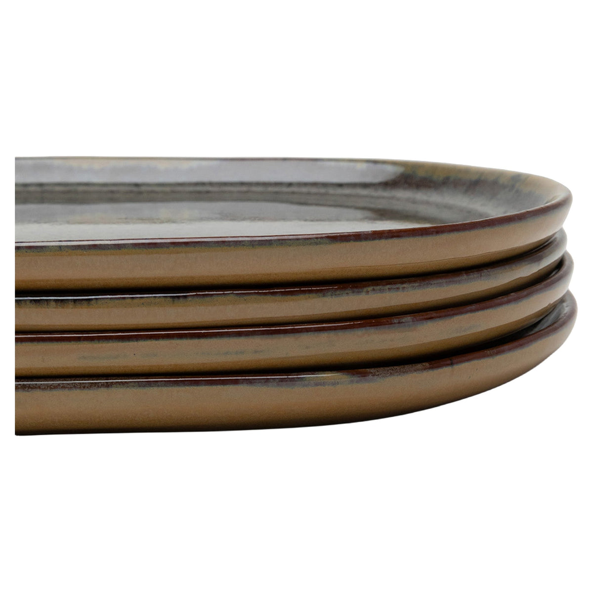 Surface Indi Gray Tapas Plate Set of 4 - Large