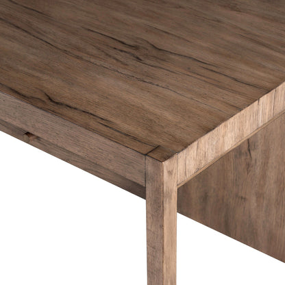 Suspension Desk - Rustic Gray Veneer