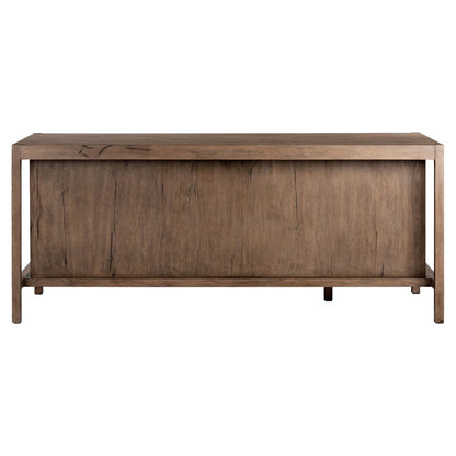 Suspension Desk - Rustic Gray Veneer