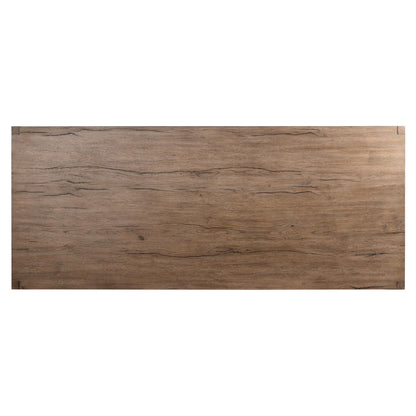 Suspension Desk - Rustic Gray Veneer