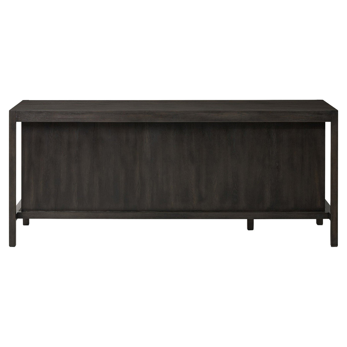 Suspension Desk - Smoked Black Veneer