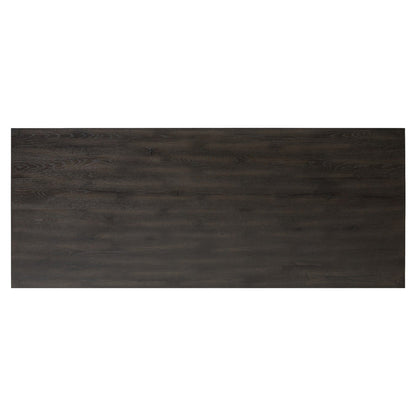 Suspension Desk - Smoked Black Veneer