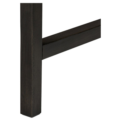 Suspension Desk - Smoked Black Veneer
